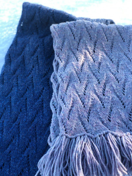 Fundy Bay Shawl - The Lighthouse Keeper's Wife KAL