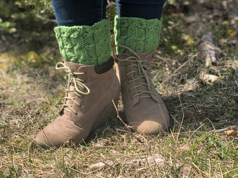 Reversible Boot Topper Socks