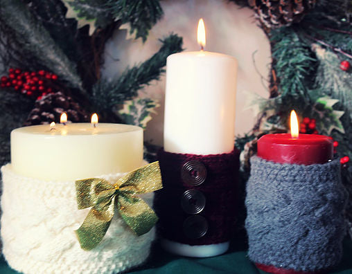 Cuddly Candle Sleeves