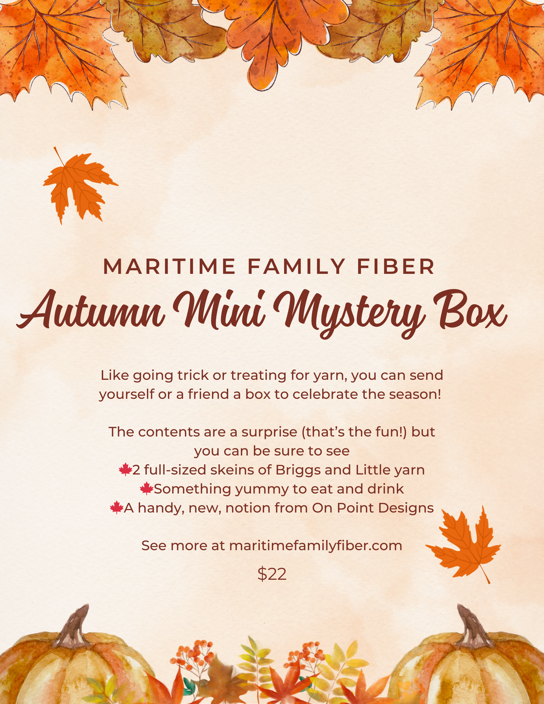 Autumn Mystery Boxes